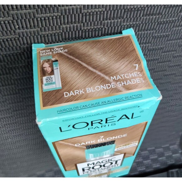 LOreal Paris Magic Root Permanent 7 Dark Blonde Hair Color Gray Coverage 1 Apply - Picture 3 of 11
